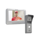 Kit de Videoportero Analógico con Pantalla LCD a Color de 7" / Frente de Calle para Exterior IP65 / Salida de Relevador 