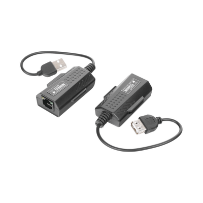 Kit extensor USB por cable UTP Cat 5 / 5e / 6 para Distancias de Hasta 50 Metros / Versión 2.0 