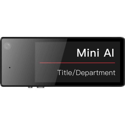 Body Camera en placa de identificación / Grabación 1600 * 1200p / Pantalla de tinta 2.13 in / Memoria Interna 64GB / Wi-Fi