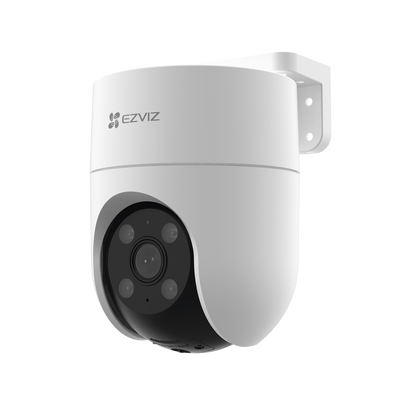Camara PT WiFi / 2 Megapixel /  Cobertura 360° / Detección humana / Seguimiento Inteligente / Sirena / Luz Parpadeante / Colores en Oscuridad / Micro SD / Audio de Dos Vías / Exterior