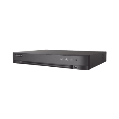 [IDS-7204HQHI-M1/XT] DVR 4 Canales TURBOHD + 2 Canales IP / 5 Megapixel Lite - 3K Lite / Audio de Dos Vías por Coaxitron / Reconocimiento Facial / ACUSENSE (Evista falsas alarmas) / 1 Bahía de Disco Duro / Salida de Video en Full HD 