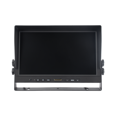 [AE-MW1104] Monitor y Botones de 10.1" LCD / Compatible con DVR Móvil HIKVISION / Conector VGA